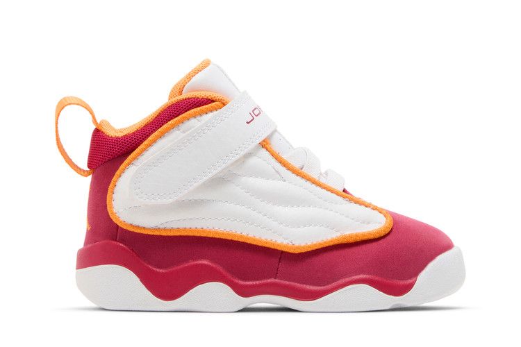Air Jordan Pro Strong TD 'Cardinal Red' — White/Cardinal Red/Vivid Orange