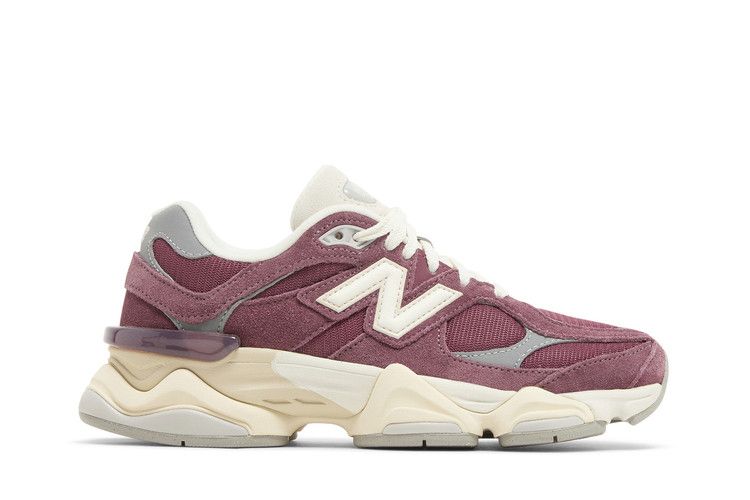 New Balance 9060 'Washed Burgundy' — Washed Burgundy/Slate Grey/Angora