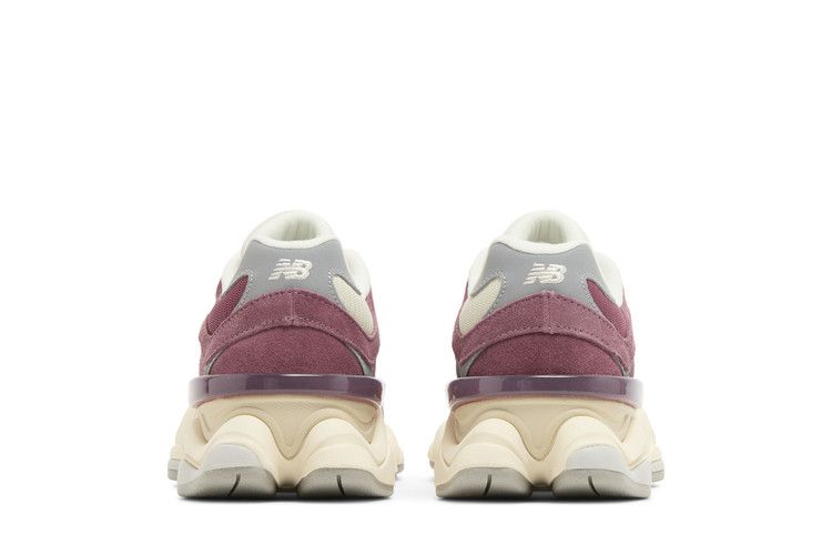 New Balance 9060 'Washed Burgundy' — Washed Burgundy/Slate Grey/Angora