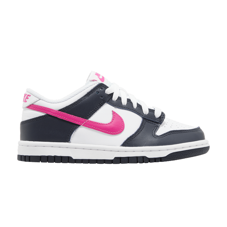 Nike Dunk Low GS 'Obsidian Fierce Pink' — Dark Obsidian/Fierce Pink/White