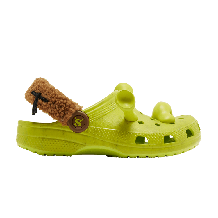 DreamWorks x Crocs Classic Clog Kids 'Shrek' — Lime Punch
