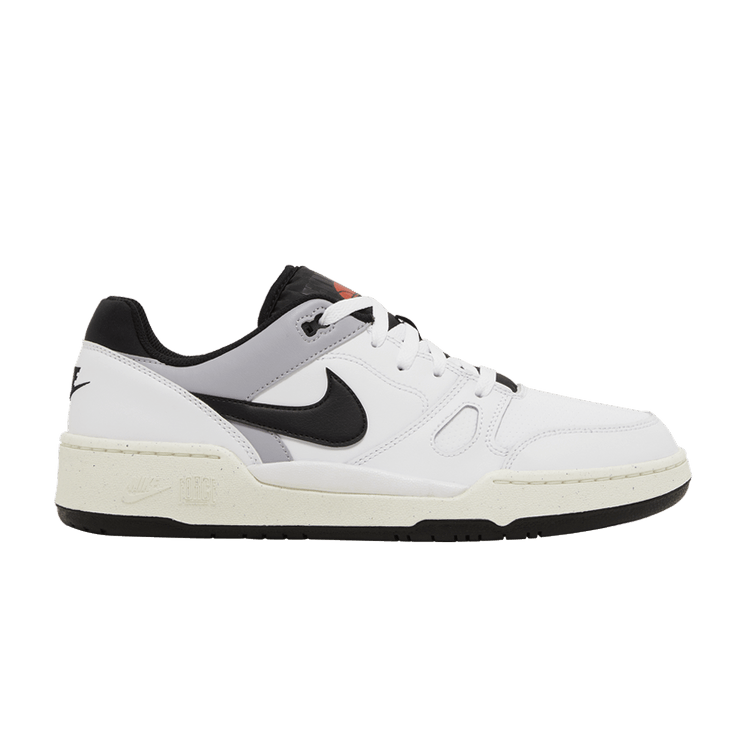Nike Full Force Low 'White Black' — White/Pewter/Sail/Black