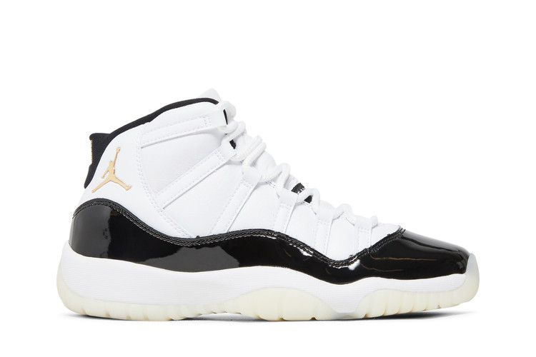 Air Jordan 11 Retro GS 'Gratitude / Defining Moments' — White/Black/Metallic Gold