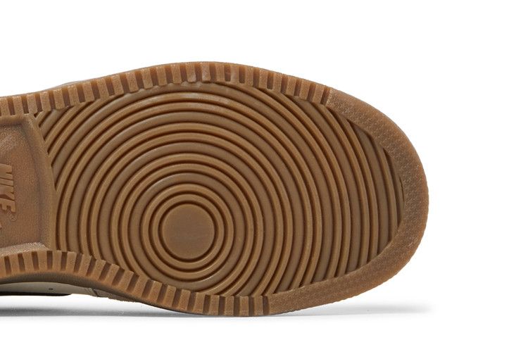 Nike Court Vision Low 'White Black Gum' — Sail/Light Orewood Brown/White/Black (6)