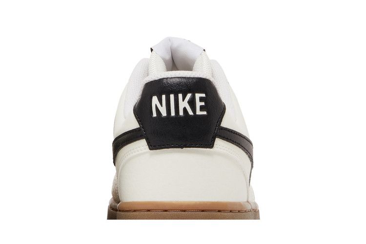Nike Court Vision Low 'White Black Gum' — Sail/Light Orewood Brown/White/Black (8)