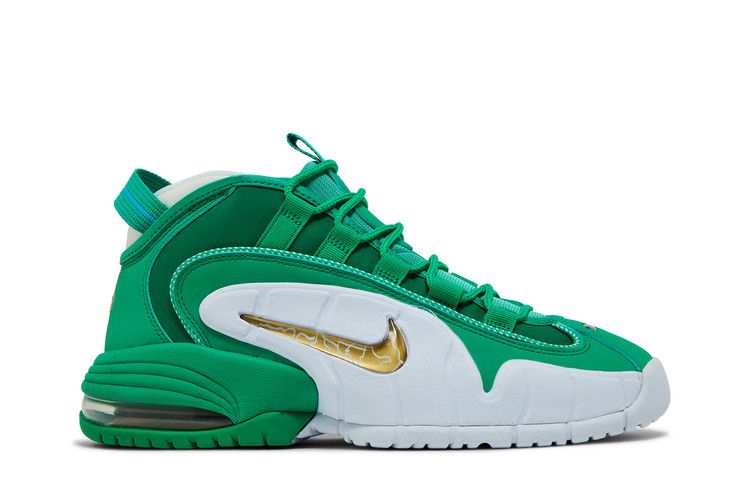 Nike Air Max Penny 1 'Stadium Green' — Stadium Green/Metallic Gold/White/Mystic Green/Blue Lightning (2)