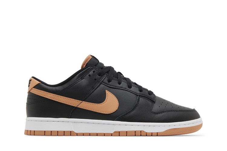 Nike Men's Dunk Low 'Black Amber Brown' — Black/Amber Brown/White (2)