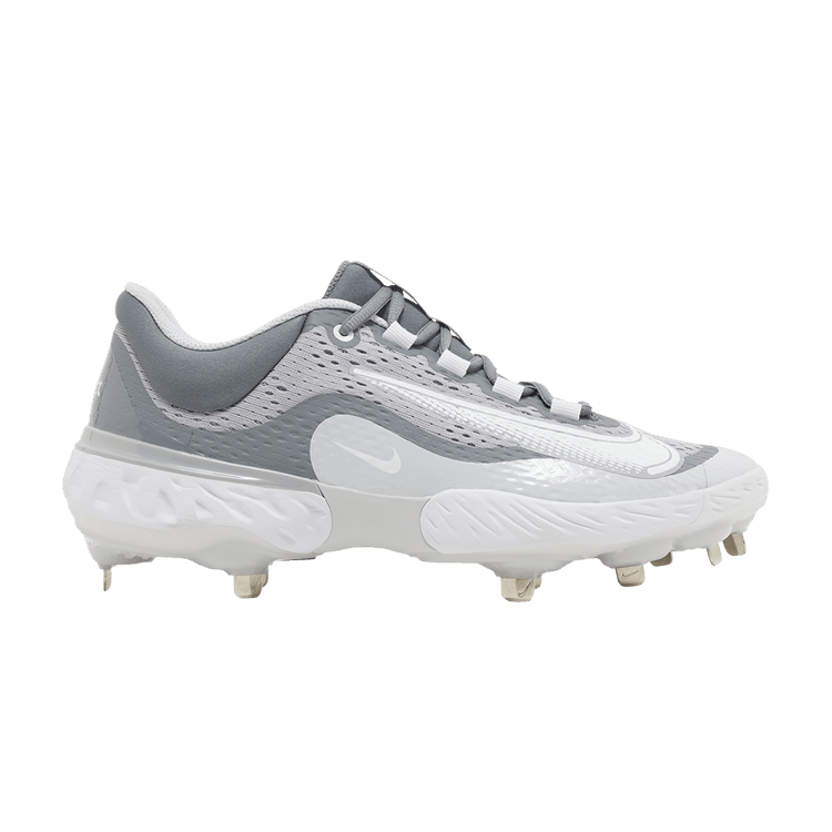 Nike Alpha Huarache Elite 4 Low 'Wolf Grey White' — Wolf Grey/Cool Grey/Pure Platinum/White