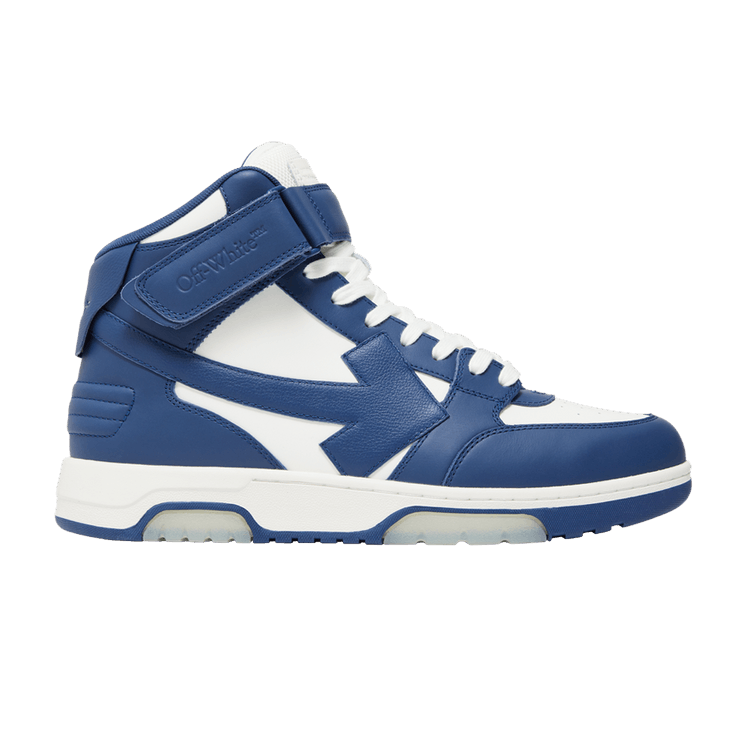 Off-White Out of Office Mid 'Blue White Clear Sole' — Blue/White