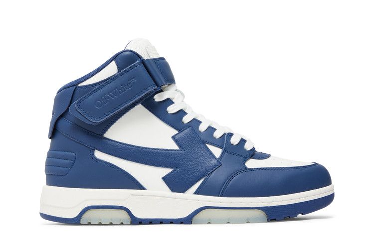 Off-White Out of Office Mid 'Blue White Clear Sole' — Blue/White
