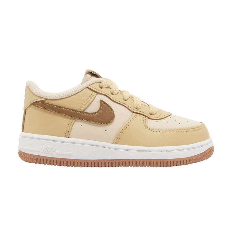 Nike Force 1 LV8 TD 'Inspected By Swoosh' — Pearl White/Sesame/White/Ale Brown