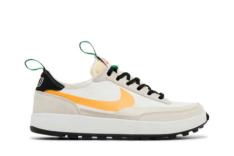 Tom Sachs x NikeCraft General Purpose Shoe 'Summit White' — Summit White/Pine Green/University Gold (2)
