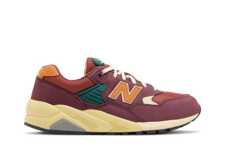 New Balance 580 'Washed Burgundy' — Washed Burgundy/Mahogany/Vintage Teal
