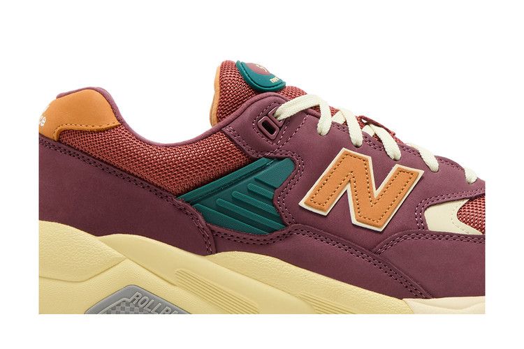 New Balance 580 'Washed Burgundy' — Washed Burgundy/Mahogany/Vintage Teal