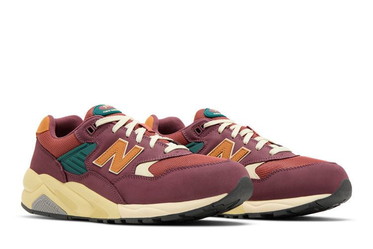 New Balance 580 'Washed Burgundy' — Washed Burgundy/Mahogany/Vintage Teal