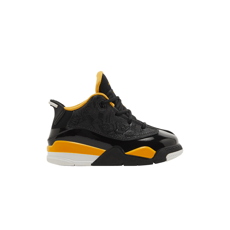 Air Jordan Dub Zero TD 'Black Taxi' — Black/Taxi/White