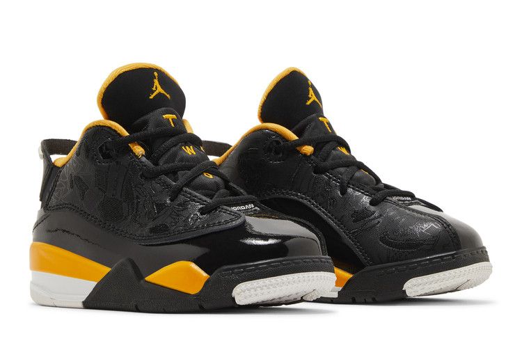 Air Jordan Dub Zero TD 'Black Taxi' — Black/Taxi/White
