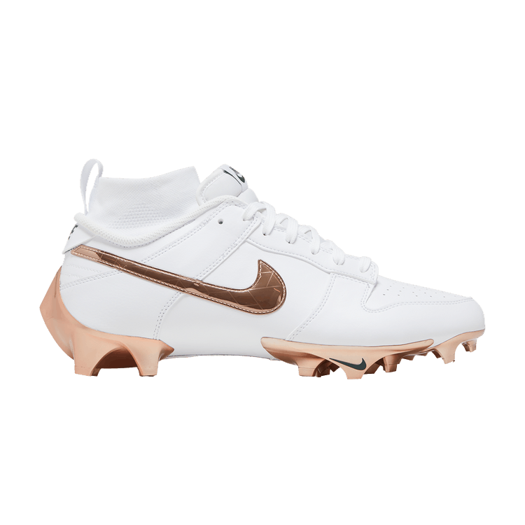 Kyler Murray x Nike Vapor Edge Dunk 'White Rose Gold' — White/Rose Gold/White/Deep Jungle/Lime Blast