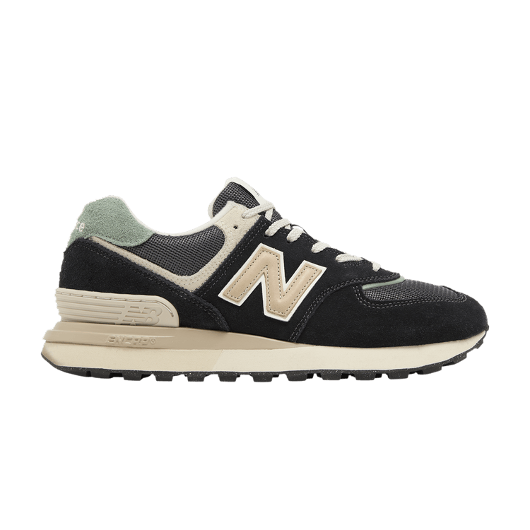 New Balance 574 Legacy 'Black Tan' — Black/Grey