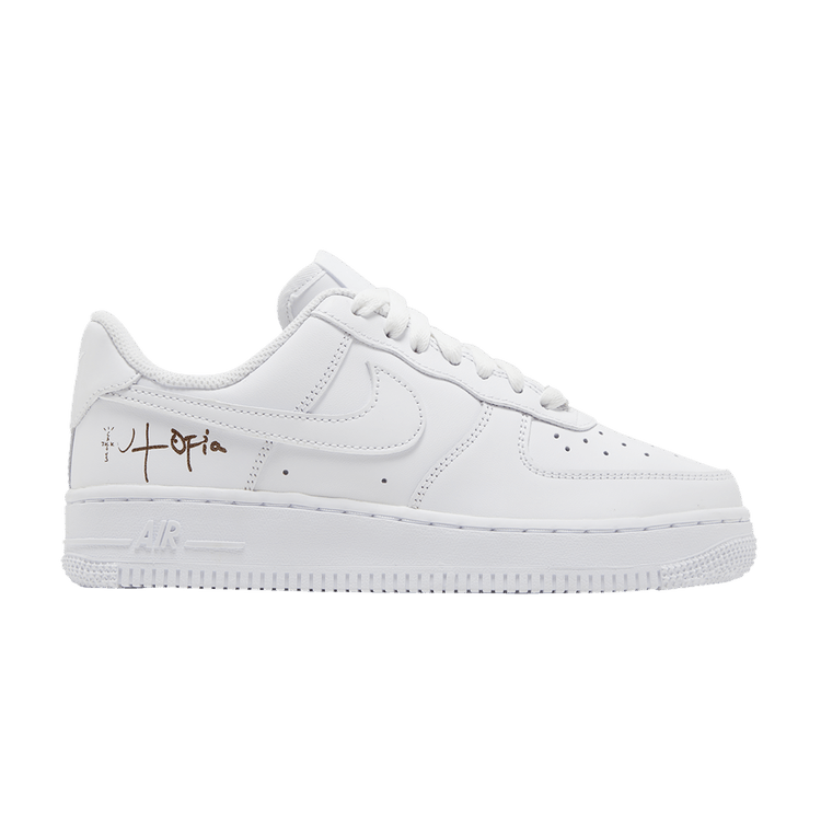 Travis Scott x Nike Wmns Air Force 1 'Utopia' — White/White