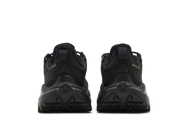 HOKA Wmns Kaha 2 Low GORE-TEX 'Triple Black' — Black/Black