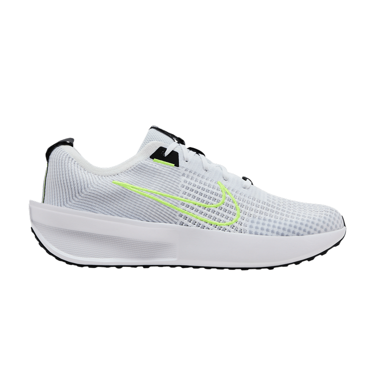 Nike Interact Run 'White Volt' — White/Wolf Grey/Black/Volt