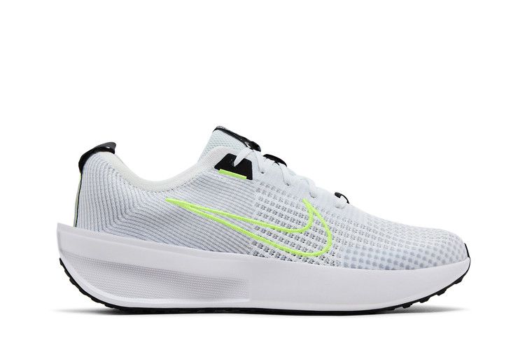 Nike Interact Run 'White Volt' — White/Wolf Grey/Black/Volt (2)