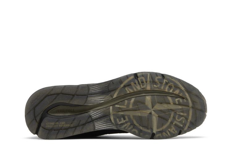 Stone Island x New Balance 991v2 Made in England 'Black' — Black/Olive Night/Steel Gray