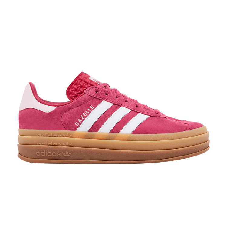 adidas Wmns Gazelle Bold 'Wild Pink Gum' — Wild Pink/Cloud White/Clear Pink