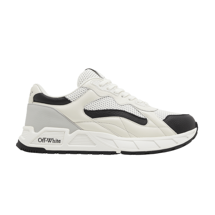 Off-White Runner B Sneaker 'White Black' — White/Black