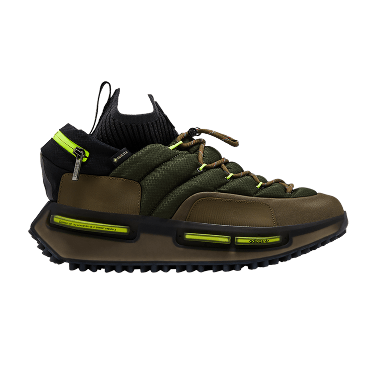 Moncler x adidas NMD_S1 GORE-TEX 'The Art of Exploration - Olive Strata' — Olive Strata/Olive Strata/Olive Strata
