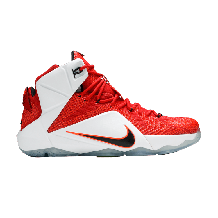 Nike LeBron 12 'Heart Of A Lion' — University Red/Black-White-Hyper Crimson