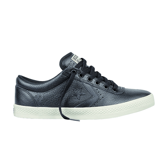 Converse Wells Ox 'Black Parchment' — Black/ Parchment