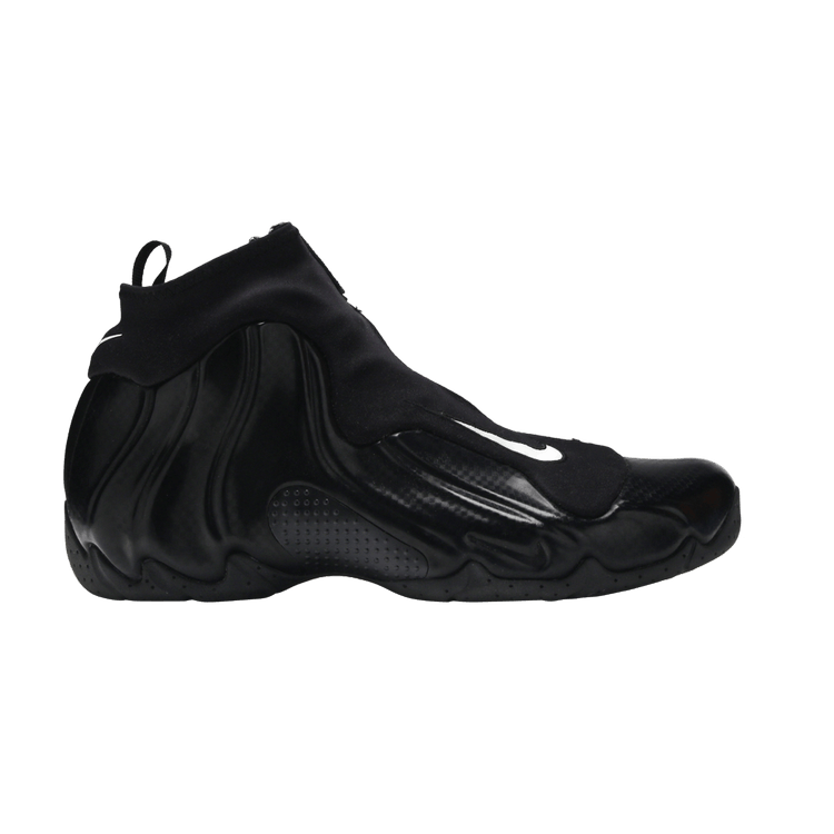 Nike Air Flightposite 2014 'Carbon Fiber' — Black/Black Metallic Silver