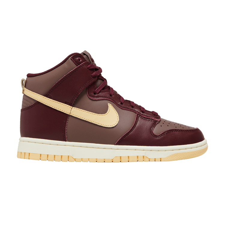 Nike Wmns Dunk High 'Plum Eclipse' — Plum Eclipse/Pale Vanilla/Night Maroon
