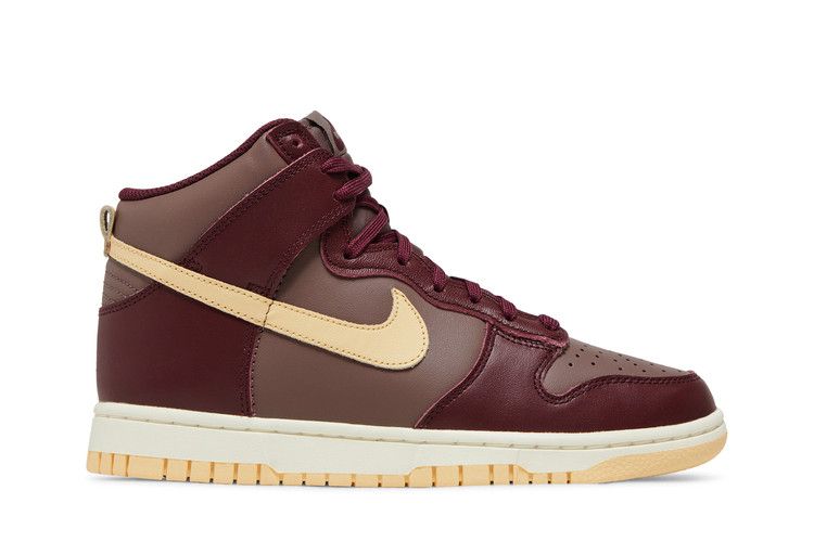 Nike Wmns Dunk High 'Plum Eclipse' — Plum Eclipse/Pale Vanilla/Night Maroon (2)