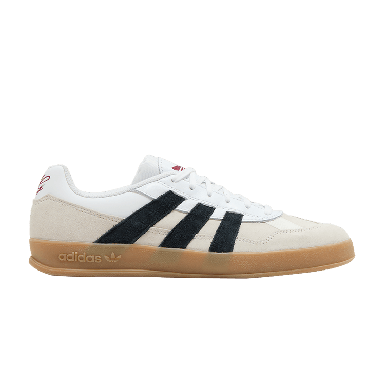 adidas Aloha Super 'White Black Gum' — Cloud White/Core Black/Gum