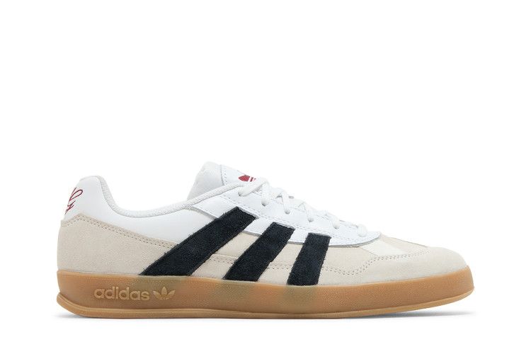 adidas Aloha Super 'White Black Gum' — Cloud White/Core Black/Gum