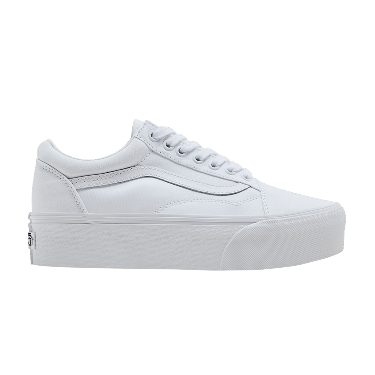 Vans Old Skool Stackform 'True White' — True White
