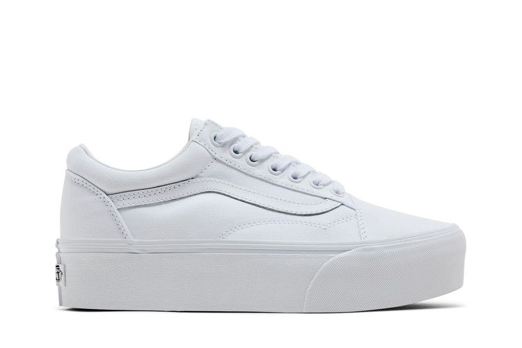 Vans Old Skool Stackform 'True White' — True White