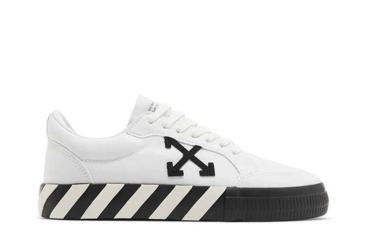 Off-White Wmns Vulc Sneaker 'White Black' — White/Black