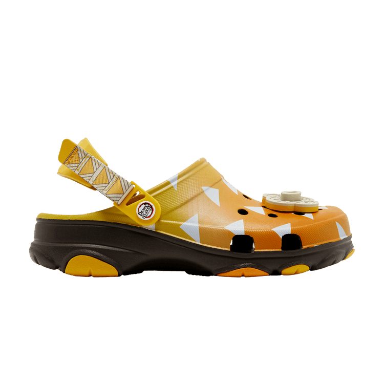 Demon Slayer x Crocs All-Terrain Clog 'Zenitsu' — Brown/Brown
