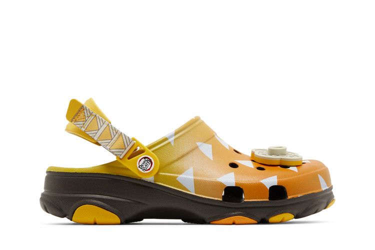 Demon Slayer x Crocs All-Terrain Clog 'Zenitsu' — Brown/Brown