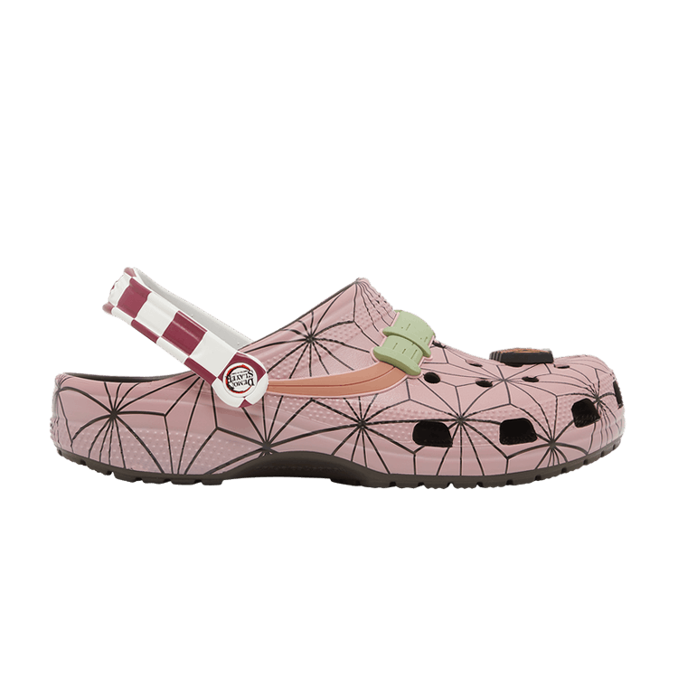 Demon Slayer x Crocs Classic Clog 'Nezuko' — Green/Pink