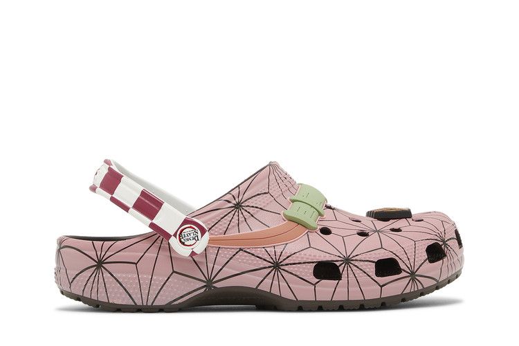 Demon Slayer x Crocs Classic Clog 'Nezuko' — Green/Pink