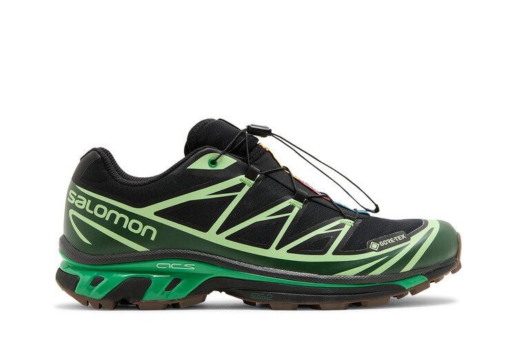 Salomon XT-6 GORE-TEX 'Black Eden' — Black/Eden/Green Ash