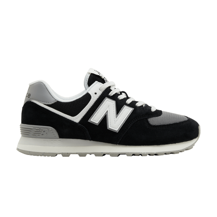 New Balance 574 'Black White Grey' — Black/White