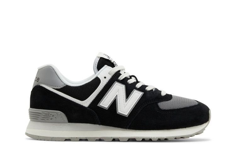 New Balance 574 'Black White Grey' — Black/White
