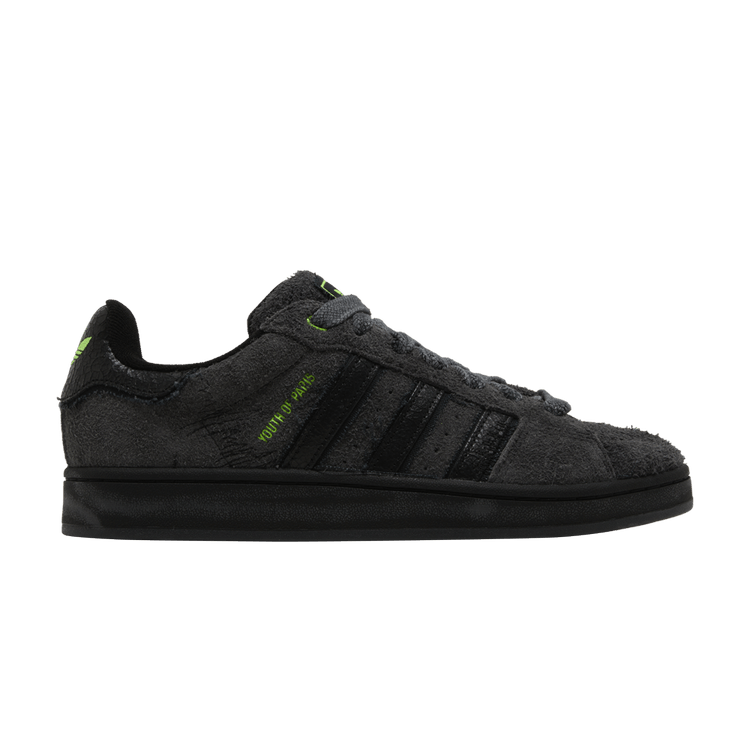Youth of Paris x adidas Campus 00s 'Carbon' — Carbon/Solar Green/Core Black