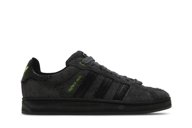 Youth of Paris x adidas Campus 00s 'Carbon' — Carbon/Solar Green/Core Black